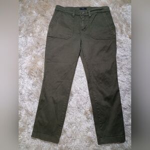 J. Crew Classic Olive Trousers